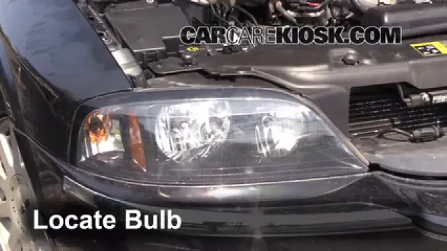 2004 Lincoln LS 3.0L V6 Éclairage Feu clignotant avant (remplacer l'ampoule)